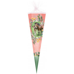 Schultüte 35cm   Pferdeliebe
