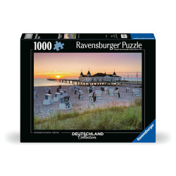 Ravensburger 12000644 Puzzle Ostseebad Ahlbeck, Usedom 1000 Teile