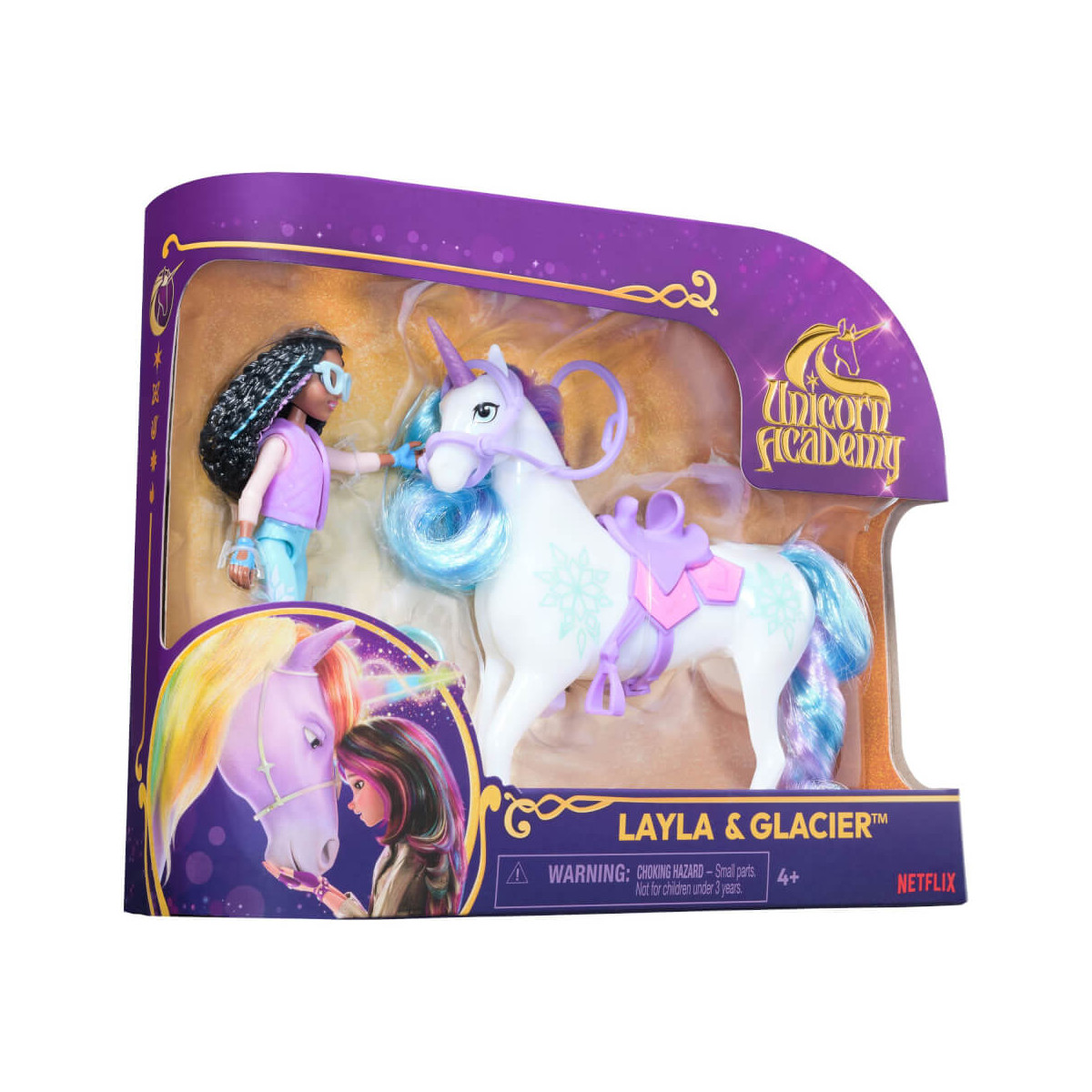 UCA Small Doll & Unicorn Lyla & Glacier